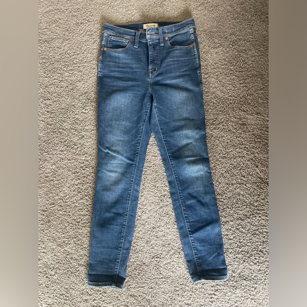 Madewell High Rise 10” Skinny Jeans Size 27